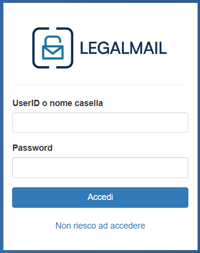 Accesso Legalmailpec